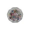 Brillo Súper Colorido Arte de Uñas Mini Zirconias de Fondo Plano Pedrería Pequeña Pedrería Ultra Brillante Decoraciones de Pedrería Decoraciones de Diamantes Pequeños Pedrería de Colores Venta al por Mayor