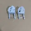 Acessórios para Carrinho Plataforma Alça Dobrável Base Espessada Acessórios para Carrinho de Mão Base da Alça Pés Dobradiças Acessórios para Reboque