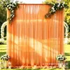 Velo de gasa transfronterizo varilla para velo sitio de fiesta de boda al aire libre decoración fondo arco de boda silla malla