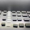 50 Tapones de Plástico Cuadrados de 25 mm, Tapones para Tubos, Tapones de Plástico para Tubos, Cubre Pies de Plástico, Tapones Cuadrados para Tubos