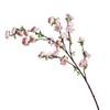 Ramo Artificial de Flor de Durazno, Flor Falsa Acabada de Alta Gama, Mueble de TV de Sala de Estar, Mesa de Centro, Planta Floral, Adornos de Decoración para Boda