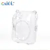 Adecuado para Cámara Polaroid Instax Mini12 Estuche Protector Transparente Estuche de Almacenamiento Estuche de Cristal Cubierta Protectora Inalámbrico