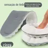 Palmilhas Solado Macio Sensação de Pé Não Cansado Palmilhas Esportivas Masculinas Alta Elasticidade Amortecimento Grão de Arroz Explosivo Massagem Arco do Pé Palmilhas