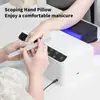 Sai'Erqi L6 Almohada de Mano Lámpara de Uñas de Alta Potencia para Doble Mano Inclinada Máquina de Fototerapia para Uñas Secador de Uñas Lámpara de Uñas