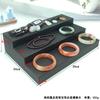 Pendientes de Aro Pendientes Colgante Caja de Almacenamiento de Joyería Bandeja para Pulseras Pulsera de Joyería Pantalla para Transmisión en Vivo