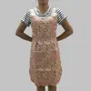 Moda directa de fábrica estilo pastoral coreano delantal doble de princesa overol sin mangas delantal impermeable a prueba de aceite personalizado