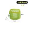 Bolsa de Malla Colorida Limitada para Tofu, Bolsa de Malla Ultraligera para Almacenamiento de Artículos Varios, Bolsa de Cosméticos Multiusos, Colgante Pequeño