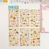 Set de Pegatinas para Manualidades, Caja de Almacenamiento de Pegatinas de PVC Transparente, Pegatinas Impermeables, Pegatinas Lindas y Femeninas, Pegatinas para Termos al por Mayor