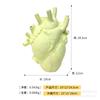 Cross-border Hot Resin Vase Crafts Creative Heart Shape Sculpture Peças Técnicas Home Dried Flower Vase Decorações