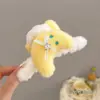 Lindo Gato y Oso de Peluche Dulce Pinza para el Cabello con Lazo Lazo para el Cabello Pinza de Pato Dibujo Animado Accesorio para el Cabello de Bebé Tocado