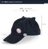 Eva New Asuka Cosplay Orejas de Gato Casual Muñeca Gorra de Béisbol Exterior Lindo Moda Simple Anime