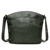 Bolsa de mãe de meia-idade, bolsa transversal feminina de três compartimentos e grande capacidade, nova bolsa estilo balde 2026, bolsa de ombro casual