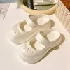 Zapatos agujeros mujer Zapatillas Mary Jane mujer Sandalias de verano mujer Zapatos de casa mujer Sandalias de pantufla EVA para casa mujer al por mayor