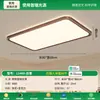Iluminación de Techo para Sala de Estar con Protección Ocular, Lámpara para Sala de Estar, Dormitorio Color Nogal Sencillo Estilo Mid-Century Iluminación para Toda la Casa Zhongshan 115L