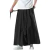 Calças pantalona Diablo Yaoji Yamamoto calças retrô largas calças saia casuais masculinas cordão na cintura vendas diretas da fábrica