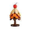 Esterilla Aislante para Uso Doméstico, Decoraciones de Mesa para Árbol de Navidad, Posavasos Creativo con Forma de Árbol Resistente al Calor, Posavasos Plegable para Tazas, Posavasos para Tazones