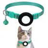 Collares Reflectantes para Mascotas de Selección Cuidadosa Adecuados para Rastreadores de Mascotas Airtag, Juego de Collares Rastreadores Anti-Pérdida para Gatos