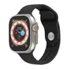 Adequado para Apple iWatch Smart Pulseira de Silicone para Relógio S10 Textura de Couro Pulseira Esportiva de Silicone S1-9/Se Universal
