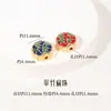 En stock, entrega rápida, accesorios tradicionales de oro arena que no se decoloran, pulseras de estilo chino, colgantes, accesorios hechos a mano para DIY, productos semiacabados