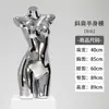 Suporte de exibição de modelo de lingerie corpo inteiro vitrine de loja de lingerie manequim corpo banhado a ouro para sutiã e cueca masculina