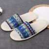 Pantuflas Desechables Star Hotel para Casas de Huéspedes y Resorts, Paquete Medio Lino Engrosado Antideslizante Especial de Verano