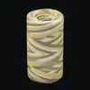 Aproximadamente 120 m/rollo de cuerda de papel de color, rollo pequeño, segmento degradado, cuerda de papel teñida, cuerda tejida a mano