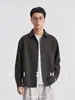 También Parada Otoño 2026 Camisa de Hombre Ligeramente Madura Resistente a las Arrugas Caída Camisa de Manga Larga Chaqueta Cardigan Italiana Camisa