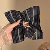 Goma para el pelo con lazo grande y diseño de flor, Nuevo estilo 2026, Suave con el cabello, Estilo casual, Diadema floral para mujer