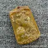 Colgante Espíritu de Dragón Caballo de Jade Natural, Token de Dragón y Tigre, Colgante Redondo Hueco, Colgante Zodiacal Caballo, Venta al por Mayor desde Fabricante
