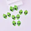 Joias de Liga de Alienígena Verde Pingentes Brincos Colar DIY