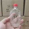 Frasco de vidro de óleo de cártamo, frasco de óleo medicinal de boca larga e pequena, frasco de óleo essencial, frasco de óleo ativo, frasco de óleo essencial machucado e danificado, frasco selado