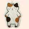 Toalha de mão de gato personalizada para cozinha, toalha de mão para pendurar, pano de mão absorvente espesso, toalha para adultos e crianças