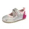 Zapatos acolchados para niñas 2026 Primavera/Verano Nuevos Zapatos para niños Zapatos deportivos calados Zapatos de entrenamiento alemanes para bebé Zapatos Mary Jane Zapatos de vestir