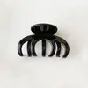 Pinza para el pelo grande de plástico esmerilado de nuevo estilo transfronteriza para mujer, para la parte trasera de la cabeza, pinza de tiburón simple y de alta gama, accesorio para el cabello