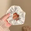 Lazo para el cabello dulce de tamaño grande que no daña el cabello, con estilo perezoso y suave para la cabeza, con lunares, perfecto para el verano