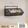 Estante de almacenamiento de pared para cocina, no requiere perforación, multifuncional, para almacenar cebollas grandes, jengibre y ajo, estante colgante de doble capa, estante para verduras y especias
