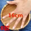 2025 Venda Quente Cesto de Bambu Estilo Fazenda para Pá de Lixo Armazenamento de Pães no Vapor Cesta de Produtos de Bambu para Lavar Legumes e Frutas