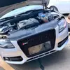 Los modelos 09-12 son adecuados para la mejora y modificación del marco de la luz antiniebla del Audi A4L, piezas especiales de malla para la barra inferior de la parrilla delantera S4/Rs4