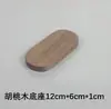 Adornos para el Salpicadero del Coche Hechos a Mano DIY Consola Central Nogal Madera Maciza Figuras Bases Aromaterapia Regalos para Coche Nuevo