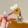 Pinza para el pelo con letra de cachorro lindo, nuevo estilo 2026 para niñas, pinza para flequillo lateral y flequillo, accesorio para el pelo de alta gama
