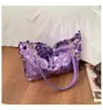 Bolso de Hombro Único de Nuevo Diseño de Nicho Transfronterizo 2026 para Mujer, Bolso de Moda para Mujer con Lentejuelas Personalizadas de Tendencia, Bolso Cruzado