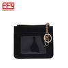 Novo porta-cartões feminino com zíper Mini carteira japonesa e coreana Moda criativa Porta-moedas portátil com chaveiro