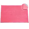 Alfombrilla de chenilla con adhesivo termofusible, color liso, alfombra de baño antideslizante, felpudo, sala de estar, lavable a máquina, recibidor, impermeable, secado rápido
