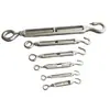 Weimeng Aço Inoxidável 304 Esticador Corpo Aberto Parafuso de Guincho Tensionador de Cabo de Aço Rigging Espiral Aperto de Corda