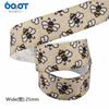 Cinta de canalé de abeja, cinta de verano, cinta de cuadros con puntos de abeja, cinta decorativa con escena festiva