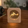 Luz de Noche de Cristal Souvenir Creativo de Cristal Adornos de Escritorio Lámpara de Mesita de Noche Puesto de Manualidades Regalos para Estudiantes y Maestros