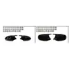 Aplicable a BMW E87/E81/E82/E88/E70/E91/E92/E93 bocina modificada posterior ABS