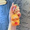 Llavero Creativo de Dibujos Animados de Animalito Soplando Burbujas Lindo Juguete Descompresor para Niños Colgante para Mochila de Estudiante Pequeño Regalo