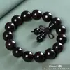 Pulsera de Cuentas de Oración de Sándalo Arena de Zambia, Material Viejo de Palo de Rosa de Hoja Pequeña, Pulsera de Madera de Cuentas de Oración Doradas con Estrella de Alta Densidad, Fabricante de Artículos Coleccionables