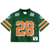 2026 Camiseta Deportiva Retro de Comercio Exterior Transfronteriza Personalizable Estilo Europeo y Americano Holgada Cuello en V Camiseta de Fan para Jóvenes Hombres y Mujeres